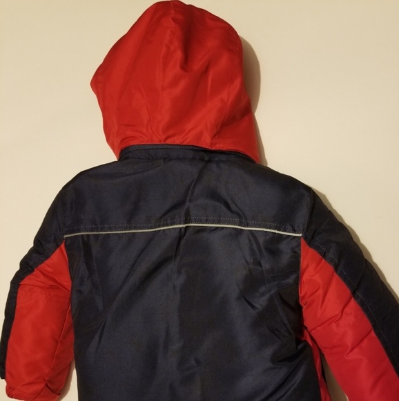 MSRP $75 Marvel Spiderman Boy's Tonal Print Jacket